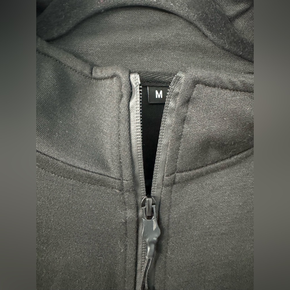 Galaxy Premium Collection Black Zip-Up Jacket - Picture 2 of 10
